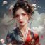 爱风月用户浮云散人的头像，年轻女性，汉服装束